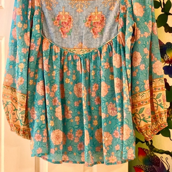 🌺🎉HP🎉🌺 NWOT Spell & The Gypsy/Revolve Love Story Blouse - Picture 15 of 16